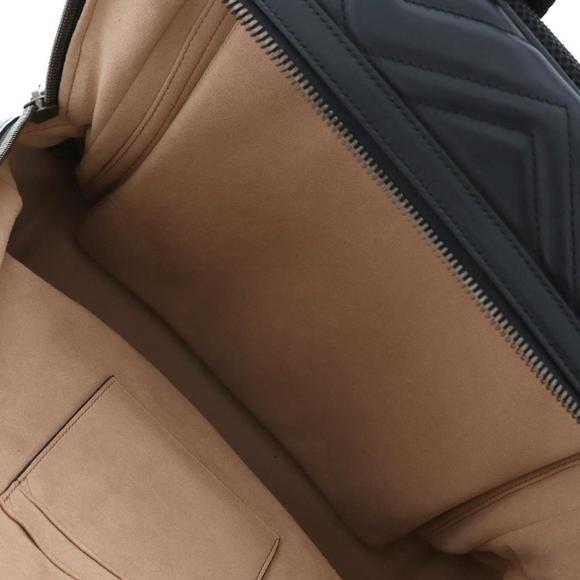 Gucci GG Marmont Backpack Black - Picture 5 of 5